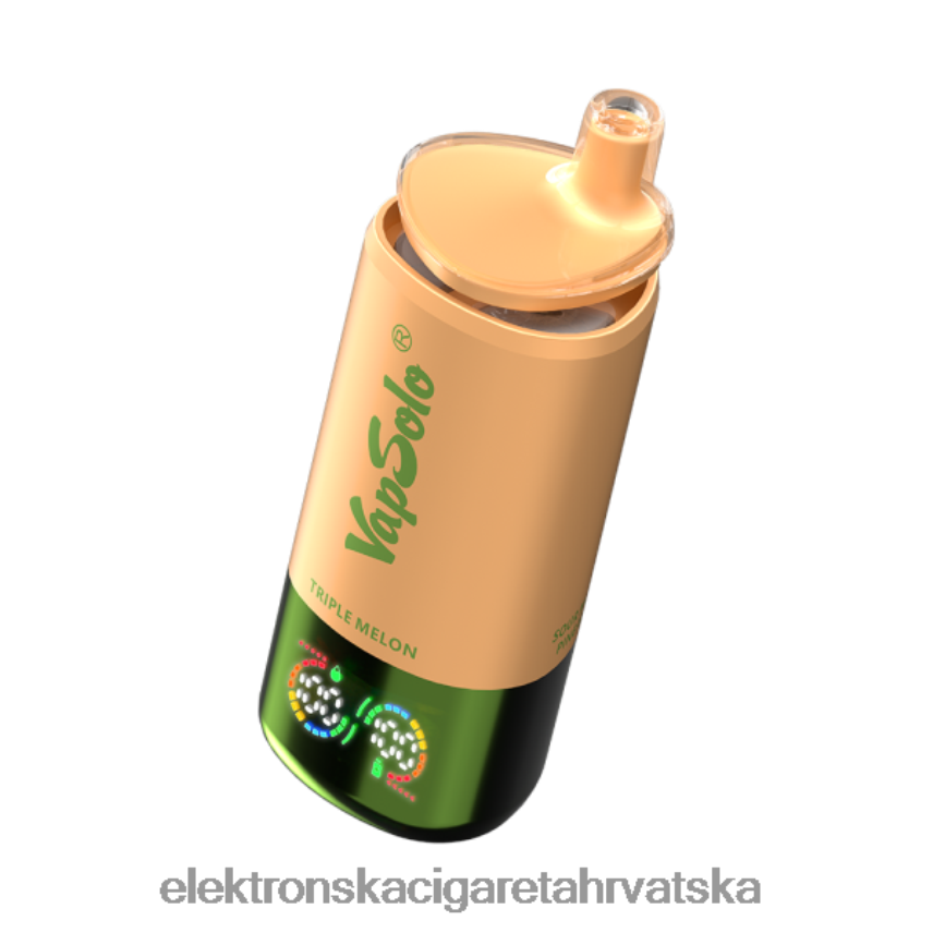Jednokratni Vape Hrvatska - VapSolo Triple 30000 udaha jagoda malina & trostruka dinja & kiseli mango ananas 8RLFD26
