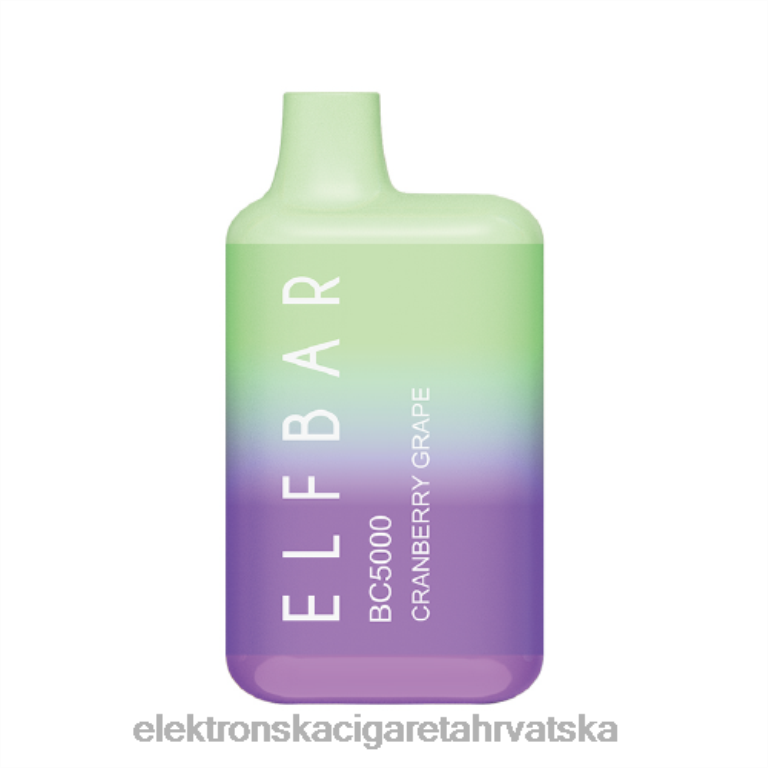 Elektronska Cigareta Za Enkratno Uporabo Petrol - brusnica grožđa DJFJL300 ELFBAR BC5000