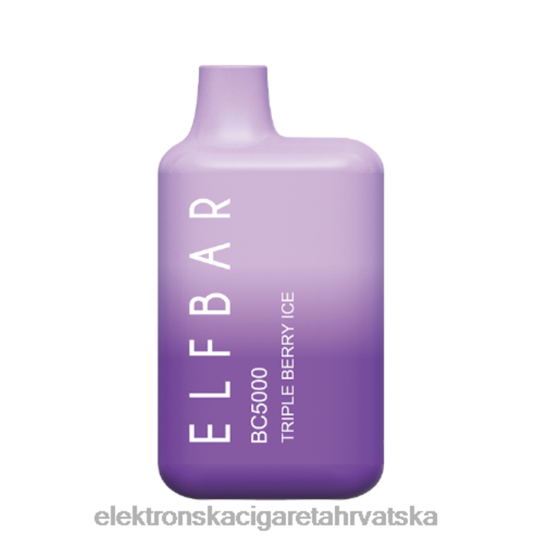 Elektronska Cigareta Za Enkratno Uporabo - trostruki bobičasti led DJFJL310 ELFBAR BC5000