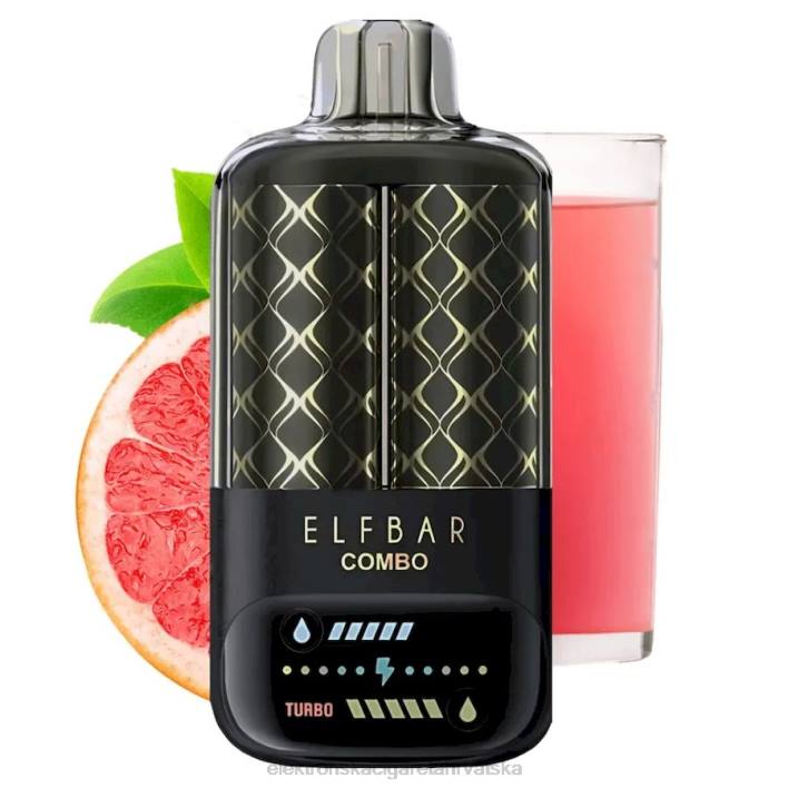 E Cigareta Cijena - ružičasta limunada i grejpfrut Elf Bar Combo 25000 F2B011