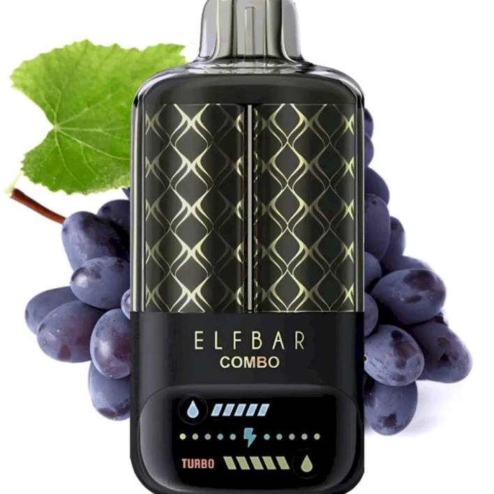Smok Jednokratni Vape - piće od grožđa i marine Elf Bar Combo 25000 F2B07