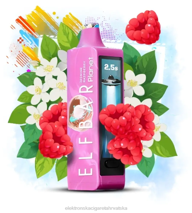 Smok Jednokratni Vape - jasmin malina Elf Bar Planet 25000 F2B019