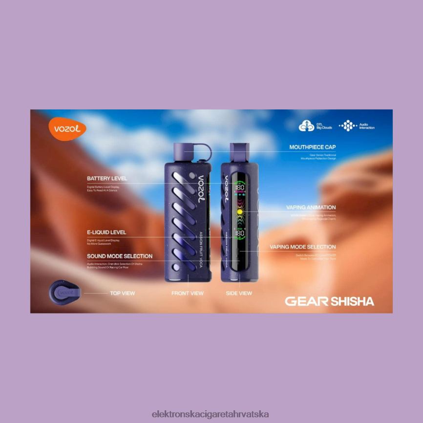 Elektronska Cigareta Cijena - VOZOL oprema za nargilu 25000 multi LP62R21