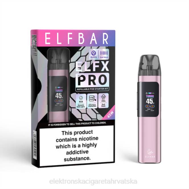 ružičasti ELFBAR ELFX Pro Otvoreni Pod uređaj 846F4