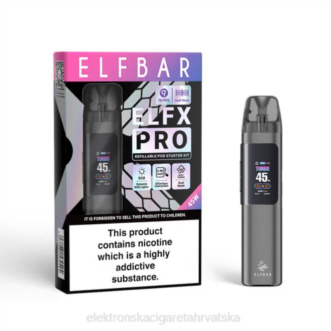 siva ELFBAR ELFX Pro Otvoreni Pod uređaj 846F3