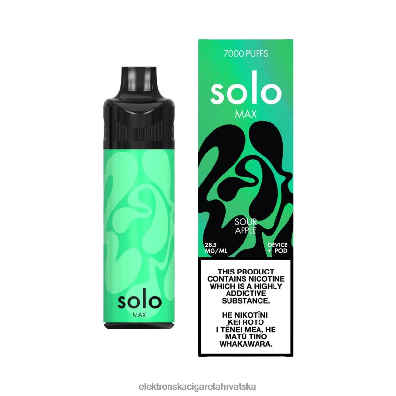 E Cigareta Tisak Cijena - Solo MAX komplet mahuna kisela jabuka V80ZZF70