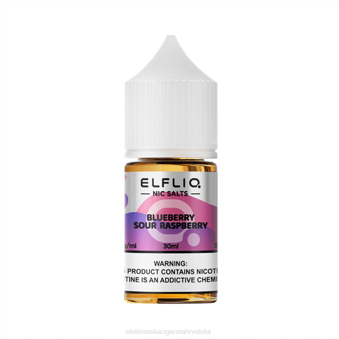 Borovo kisela malina ELFBAR ELFLIQ NIC SALT 30ML 846F12