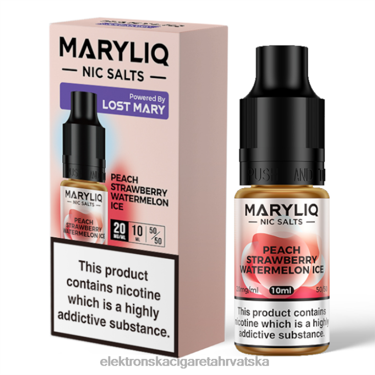 Elektronska Cigareta Cijena - breskva jagoda lubenica led DJFJL451 LOST MARY MARYLIQ soli - 10ml - 20mg