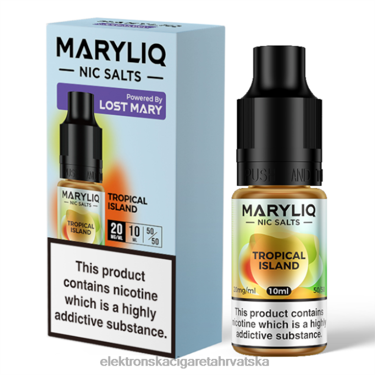 Elektronska Cigareta Petrol - Tropski otok DJFJL461 LOST MARY MARYLIQ soli - 10ml - 20mg