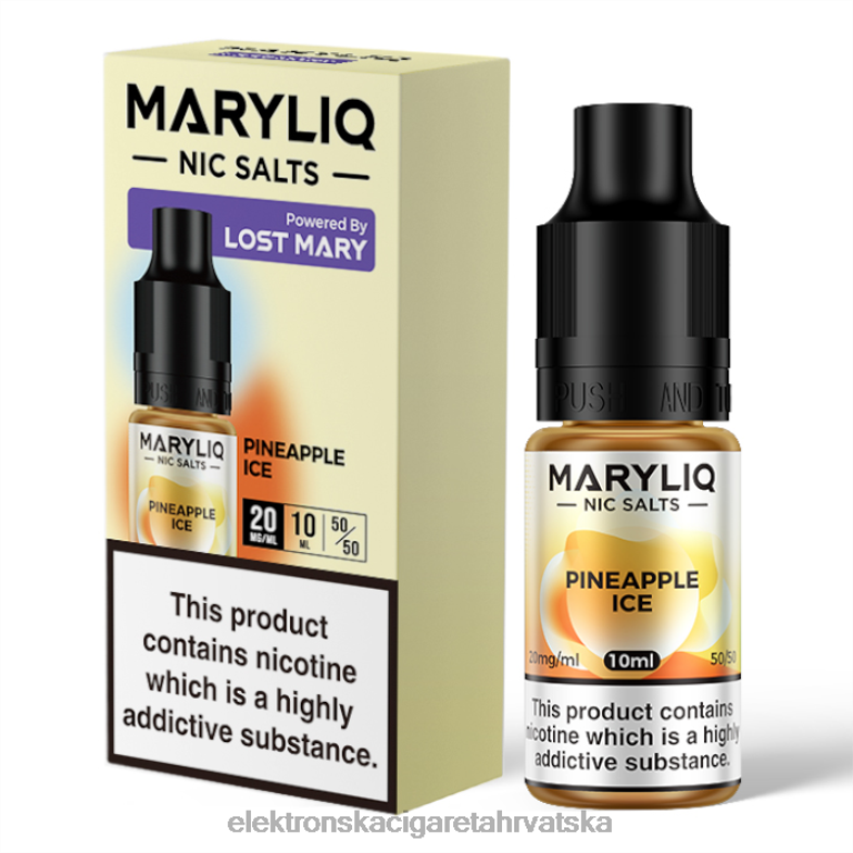 Elektronska Cigareta Petrol - led od ananasa DJFJL452 LOST MARY MARYLIQ soli - 10ml - 20mg