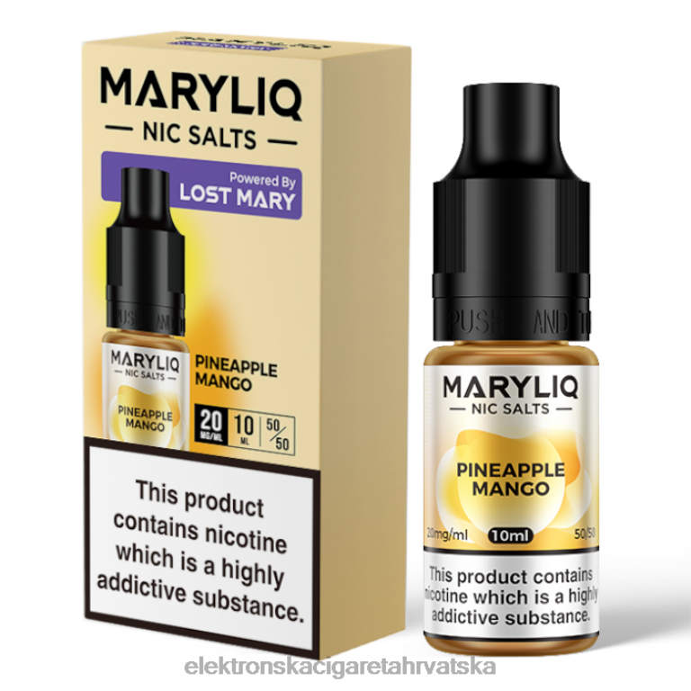 Elektronska Cigareta Za Enkratno Uporabo Petrol - ananas mango DJFJL453 LOST MARY MARYLIQ soli - 10ml - 20mg