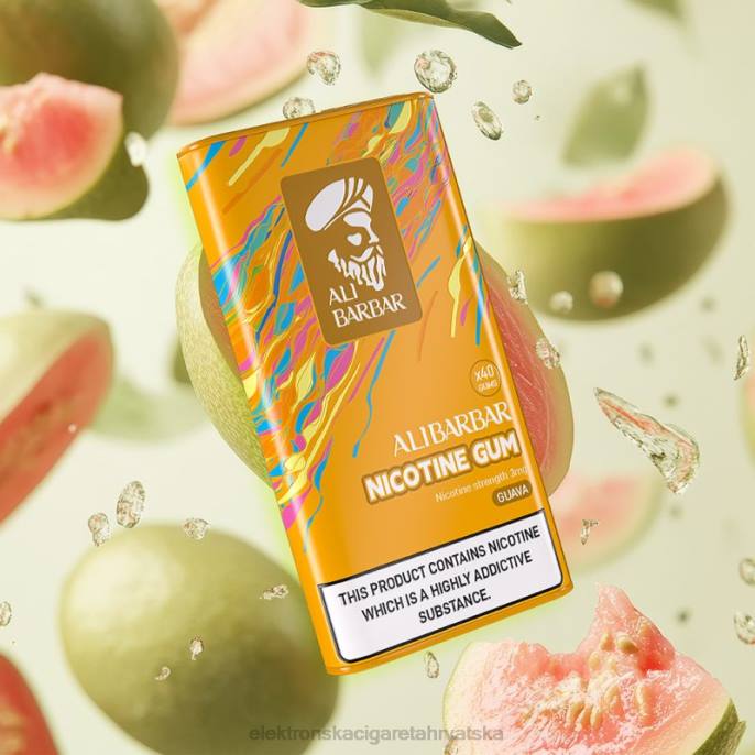 E Cigareta Osijek - Alibarbar nikotinska guma guava 02XP82