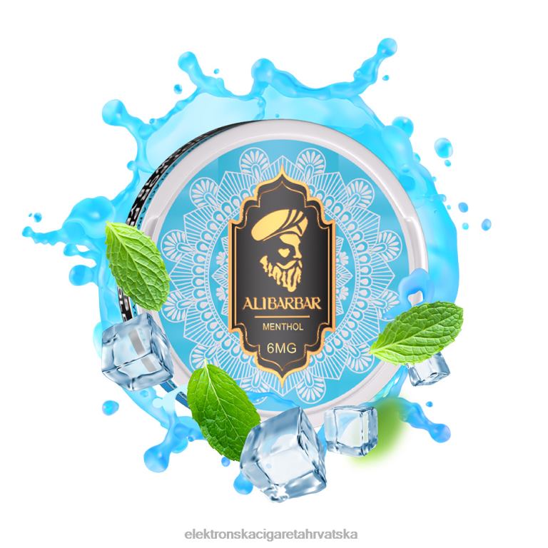 Jednokratni Vape Hrvatska - mentol DJFJL63 ALIBARBAR nikotinska vrećica