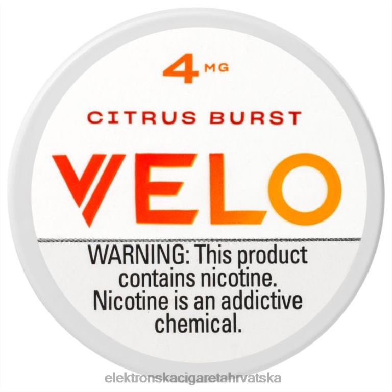 Jednokratni Vape Tisak - citrusni prasak DJFJL35 VELO nikotinska vrećica 4mg