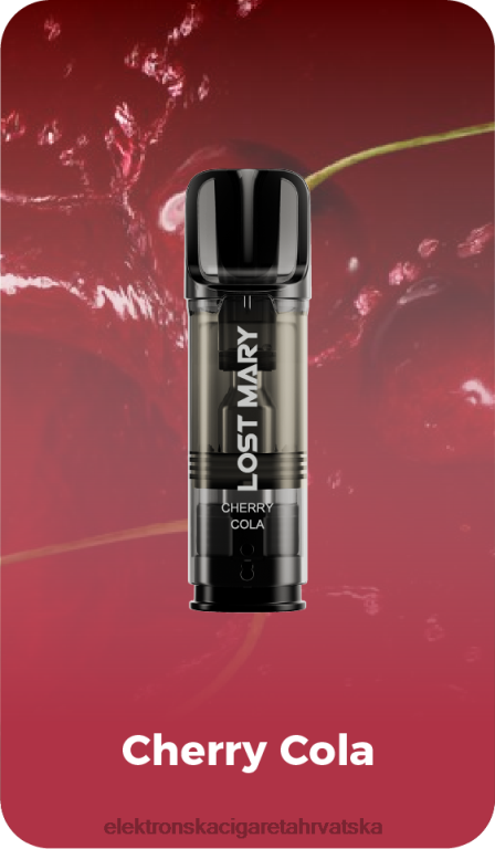 Jednokratni Vape Hrvatska - cherry cola DJFJL423 LOST MARY Tappo unaprijed napunjene zamjenske mahune