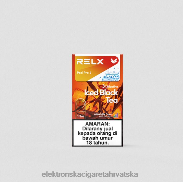 Elektronska Cigareta Brez Nikotina - ledeni crni čaj DJFJL249 RELX Pod Pro 2