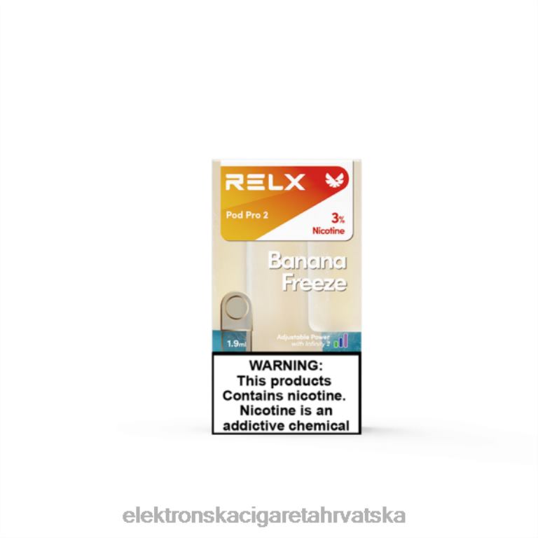 Jednokratni Vape Tisak - zamrzavanje banana DJFJL233 RELX Pod Pro 2
