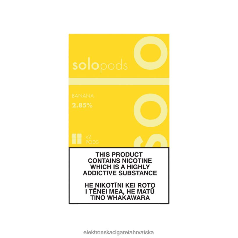 Elektronska Cigareta Hrvatska - Solo zamjenska mahuna 2 pak banana V80ZZF64